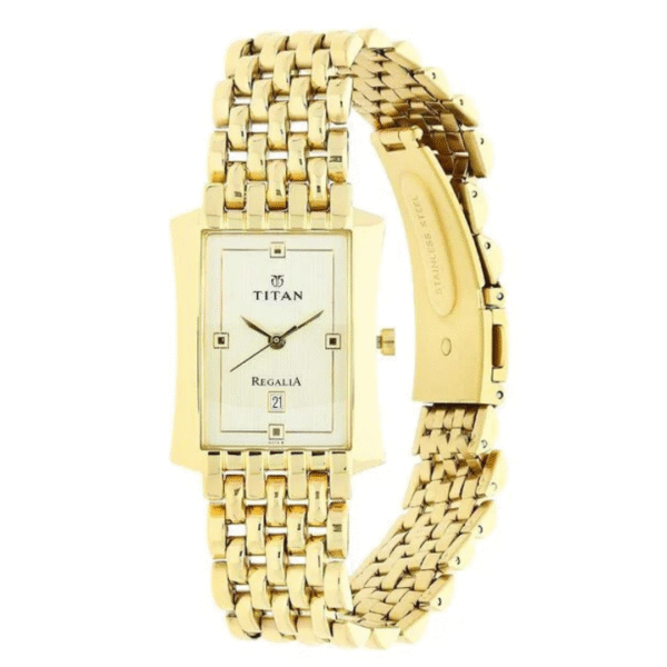 Titan Regalia White Dial Analog Watch for Men - Image 2