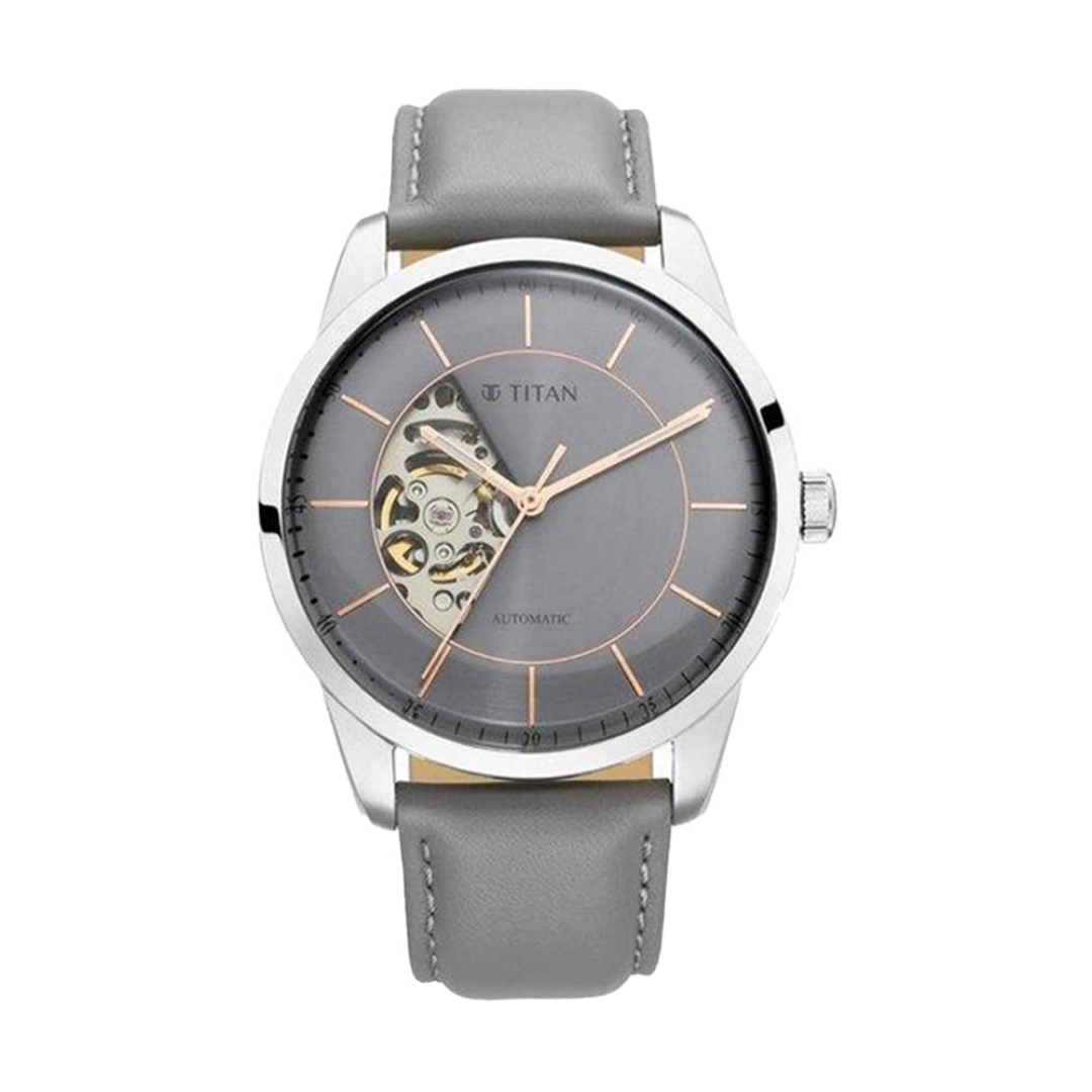 Titan Sectoral Grey Automatic Watch for Men