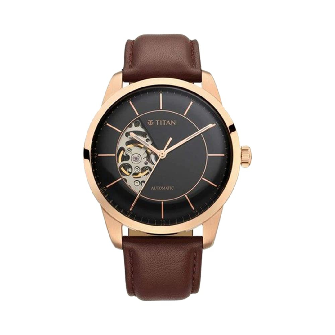 Titan Sectoral Grey Automatic Watch for Men
