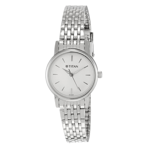 Titan Silver Dial Analog Watch - Image 2