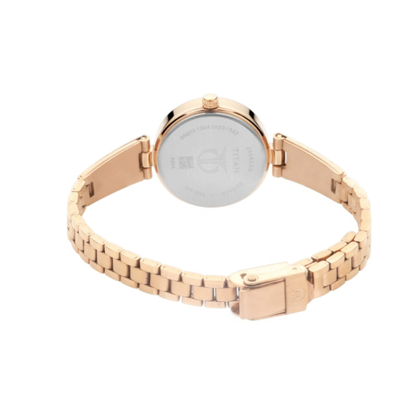 Titan Silver Dial Metal Strap Watch - Image 4