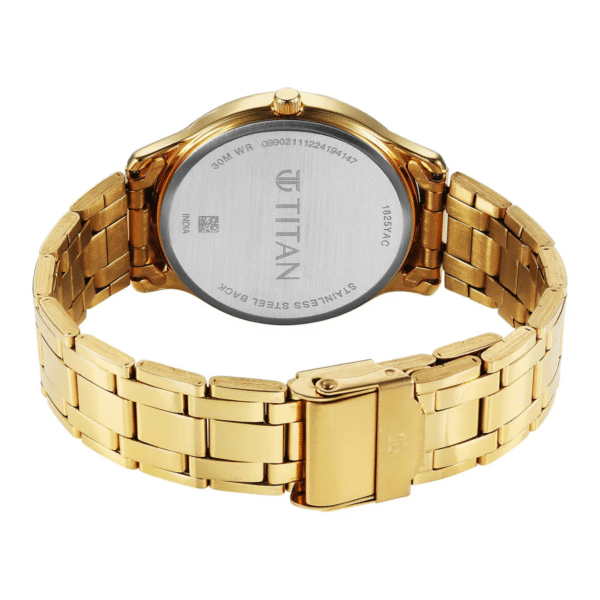 Titan Silver White Dial Analog Watch for Men - Image 4