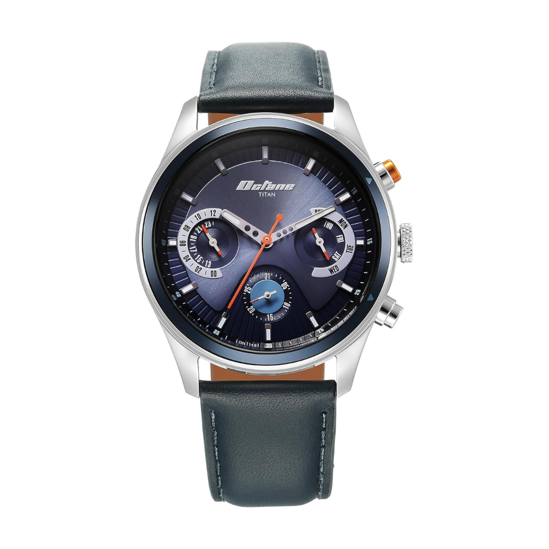 Titan Tuners Black Multifunction Watch for Men
