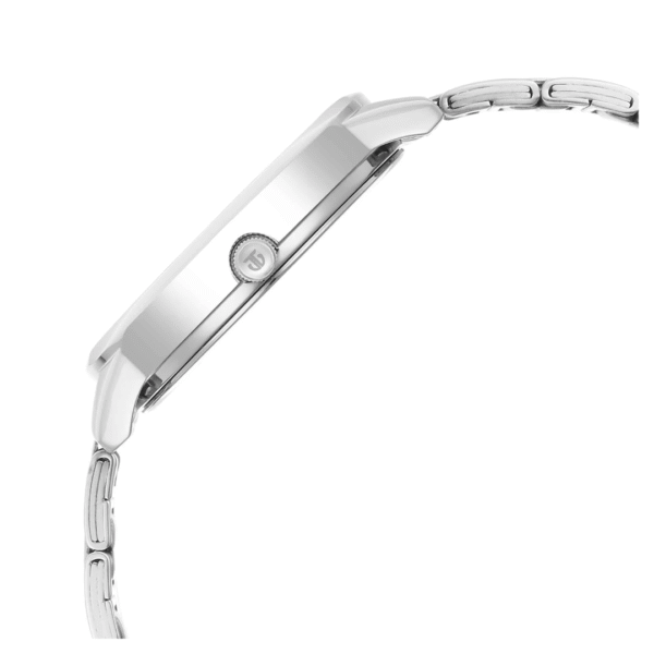 Titan Urban Silver White Dial Metal Strap Watch - Image 3