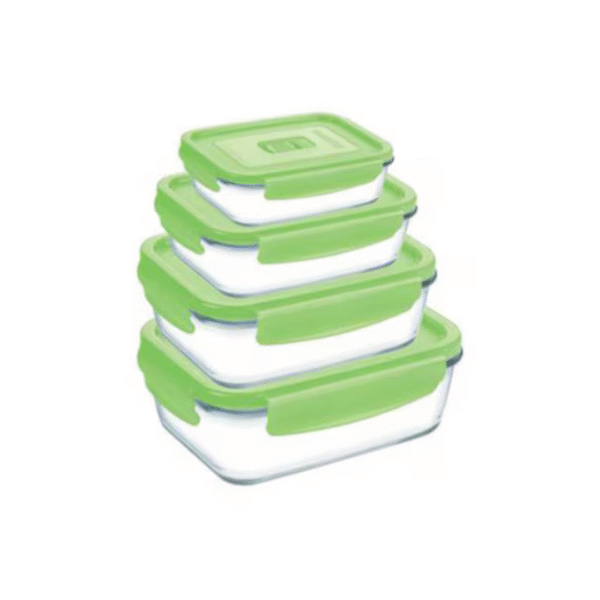 Luminarc Pure Box Rect 38Cl Green P4568