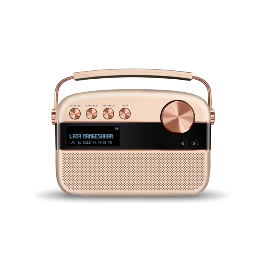 Saregama Carvaan Gold 2.0 - Rose gold
