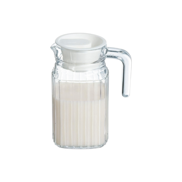 Luminarc Quadro Ref Jug 0L5 White Lid V4067