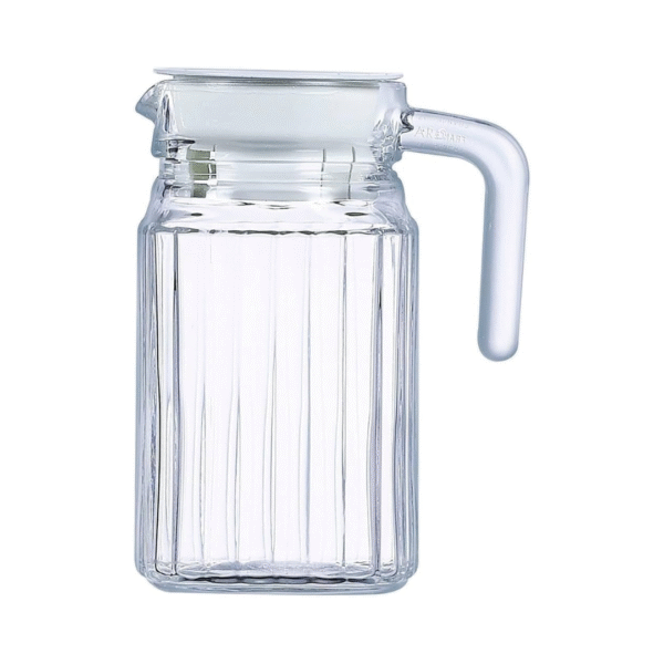 Luminarc Quadro Ref Jug 0L5 White Lid V4067