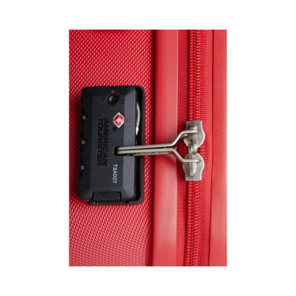 AMERICAN TOURISTER TWIST WAVES SET B 66CM Vivid Red