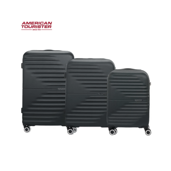 AMERICAN TOURISTER TWIST WAVES SET B 66CM UNIVERSAL BLACK
