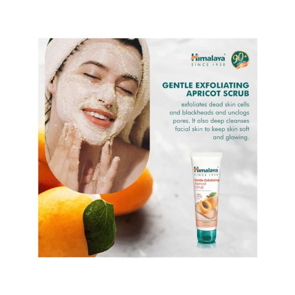 Himalaya Exfoliating Apricot Scrub (75ml) HEAS