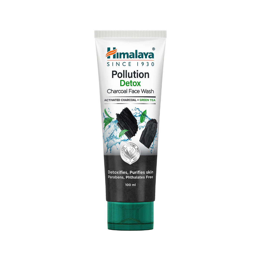 Himalaya Detoxifying Charcoal Face Wash (100ml) HDCFW