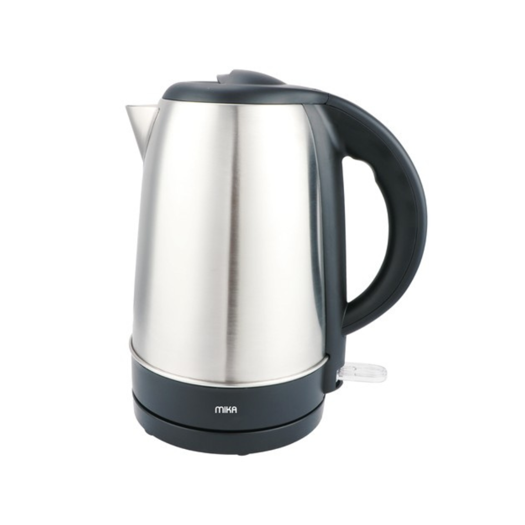 MIKA Kettle, 1.7L, Stainless Steel, 360º Cordless, Concealed Element, Stainless Steel MKT2102X