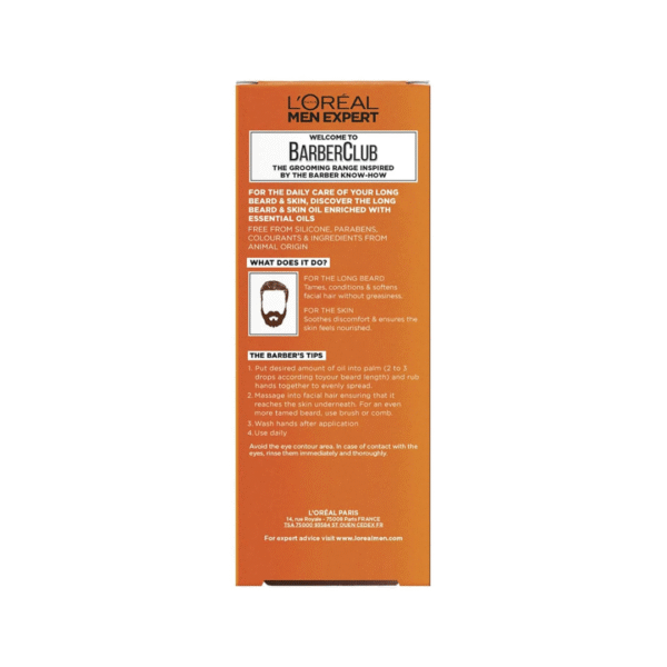 L’Oréal Paris Men Expert Barber Club Beard Oil PB30