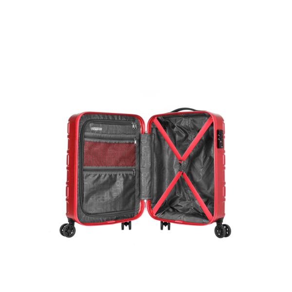 AMERICAN TOURISTER BRICKLANE SP55 B BRICK RED