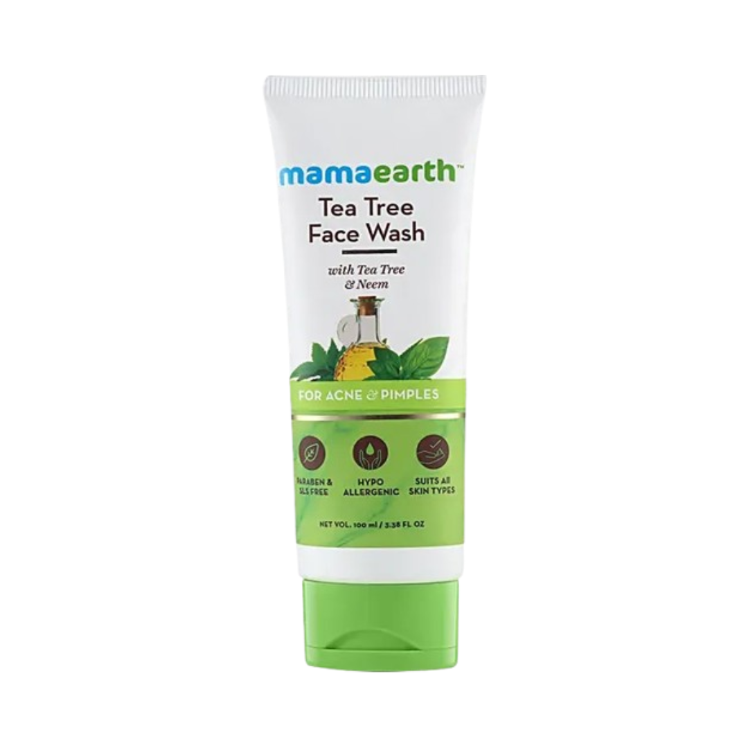 Mama Earth Tea Tree Face Wash - 100ML