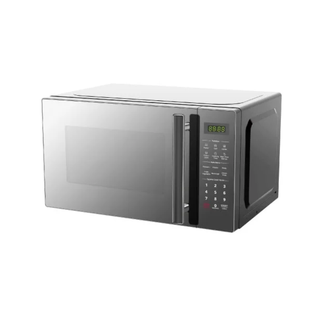 MIKA Microwave Oven, 25L, Digital, With Grill (Combi), Mirror Black MMWDGPH2525MB