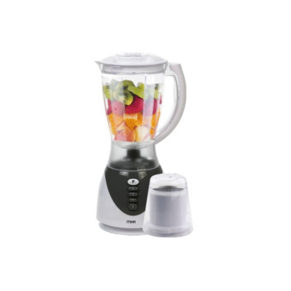 MIKA Blender, 1.5L, 2 in 1, with Grinder, 400W, Dark Grey MBLR4731/DG