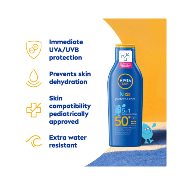 NIVEA Moisturising Sun Lotion SPF 50 - 200ml