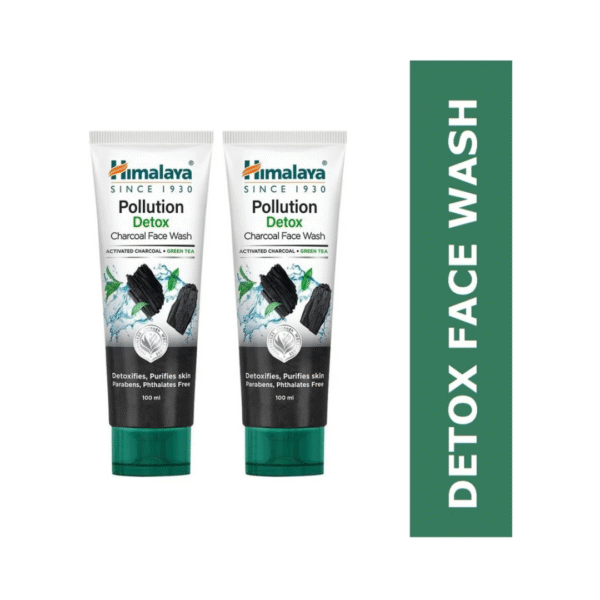 Himalaya Detoxifying Charcoal Face Wash (100ml) HDCFW