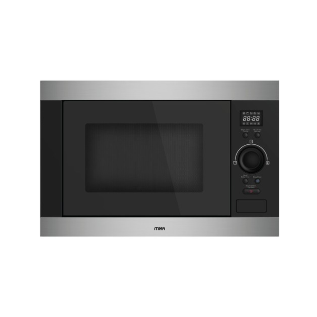 MIKA Built In Microwave, 25L, Black & SS MMWDGBB251BXBI