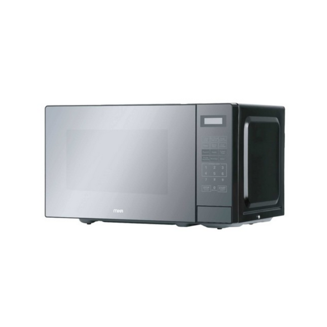 MIKA Microwave Oven, 20L, Digital, With Grill (Combi), Mirror Black MMWDGPB2075MB