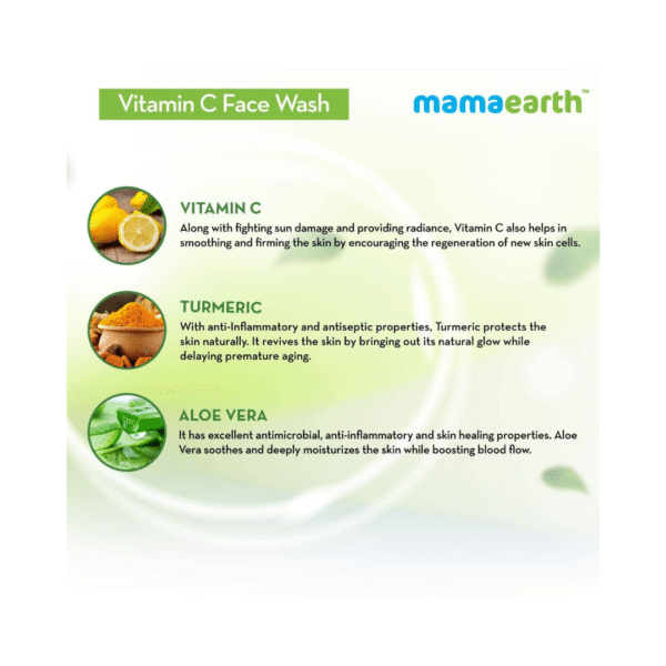 Mama Earth Vitamin C Face Wash - 250 ML