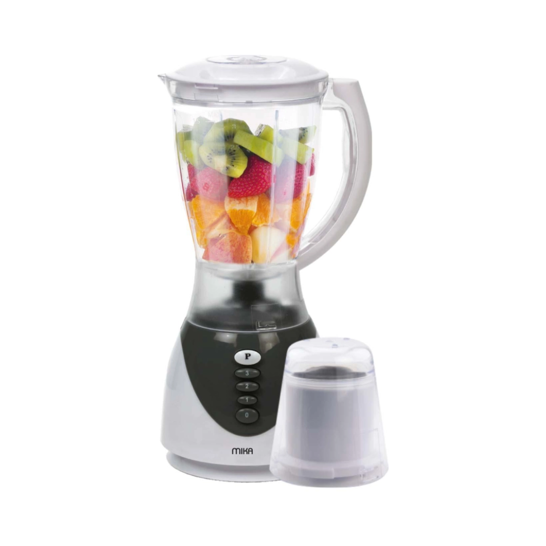 MIKA Blender, 1.5L, 2 in 1, with Grinder, 400W, Dark Grey MBLR4731/DG