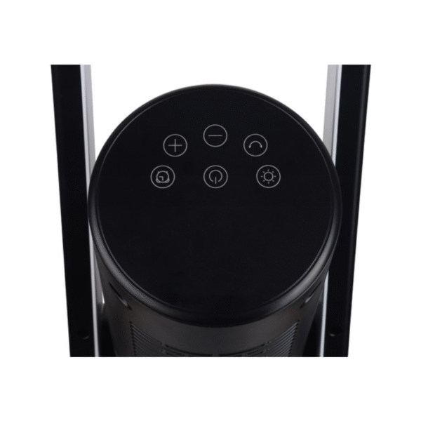MIKA Tower Ceramic Heater, 1500W-2200W, With Remote, Black & White MH202R