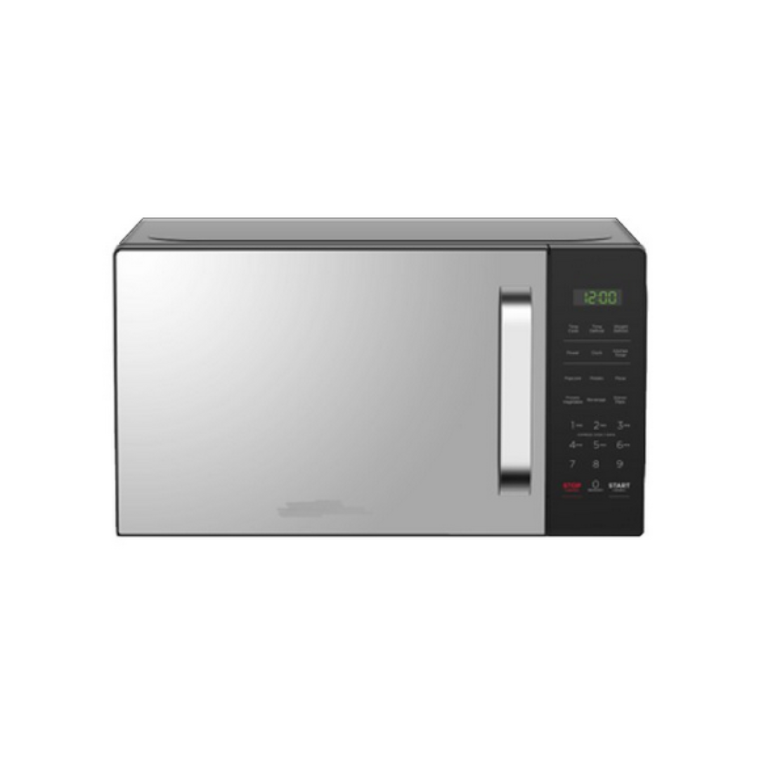 MIKA Microwave Oven, 20L, Digital, Solo, Mirror Black MMWDSPH2045MB