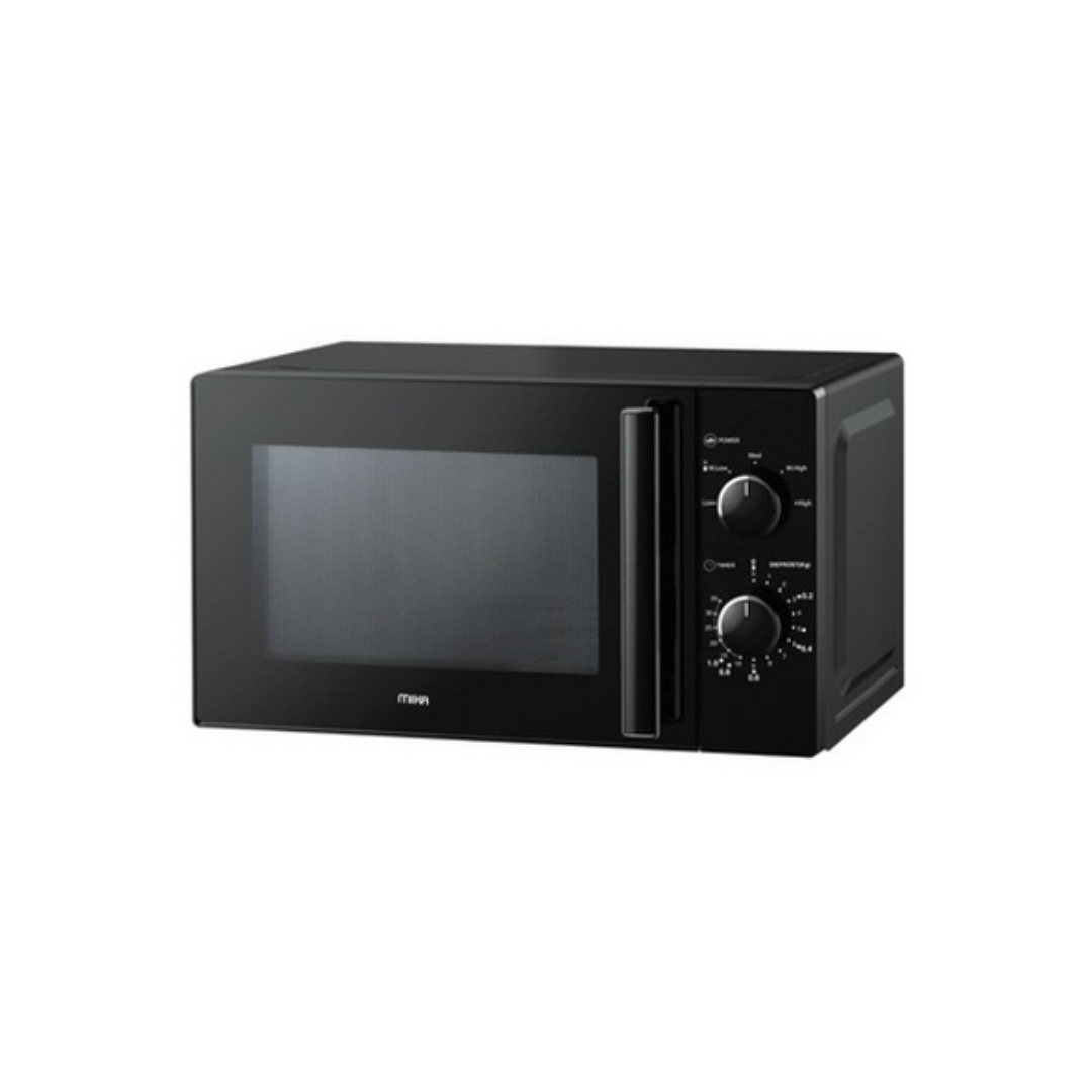 MIKA Microwave Oven, 20L, Manual, Solo, Black MMWMSKH2012B