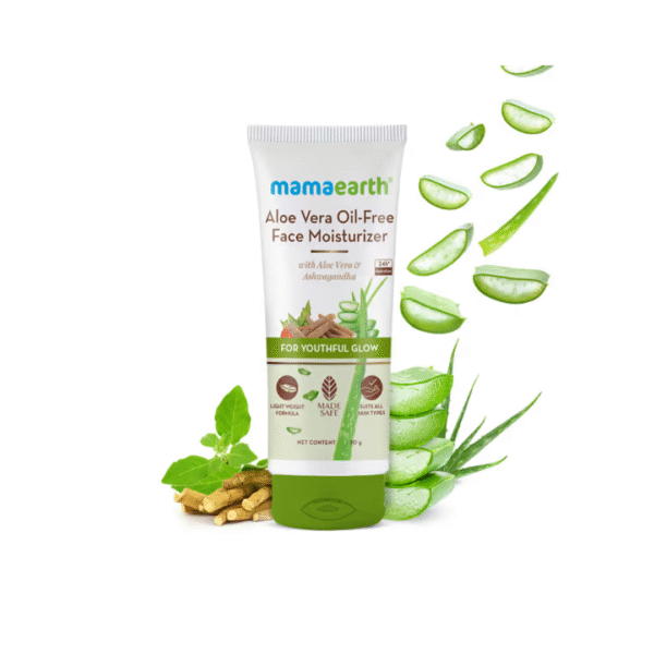 Mama Earth Aloe Vera Oil-Free Face Moisturizer - 80GM