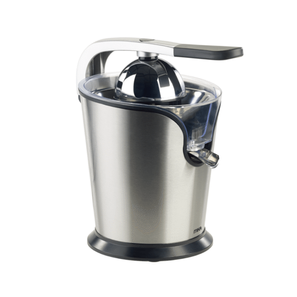 MIKA Citrus Juicer, Metal Handle Press, 160W, Stainless Steel MJC201X
