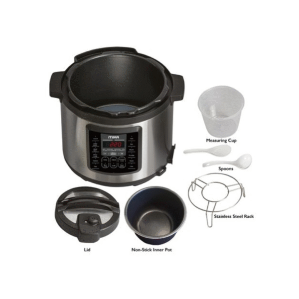 MIKA Smart Pressure Cooker, 6L, SS MPC1106