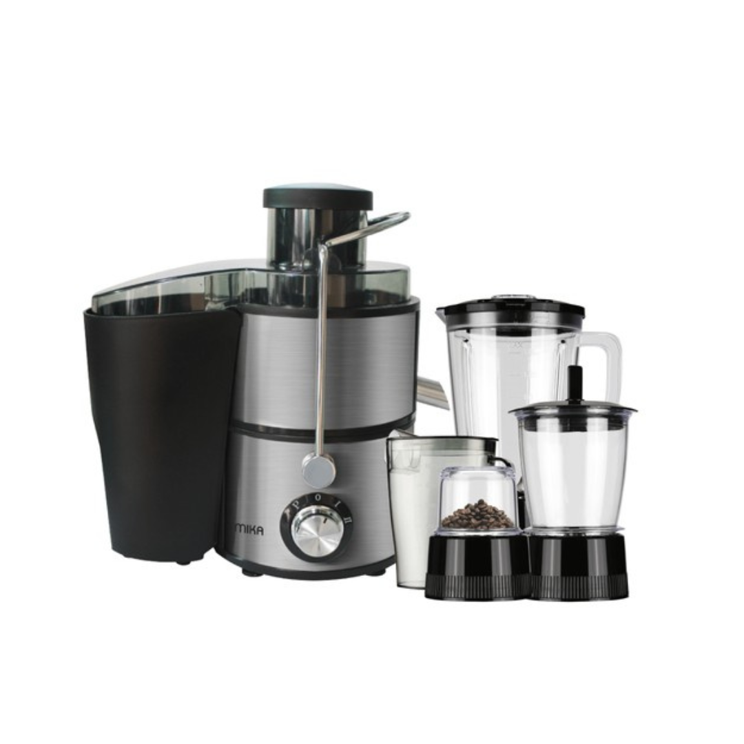 MIKA Juicer, 4 in 1, 600W, Stainless Steel MJR412X