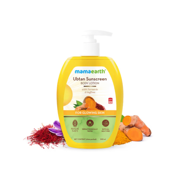 Mama Earth Ubtan Sunscreen Body Lotion - 300 ML