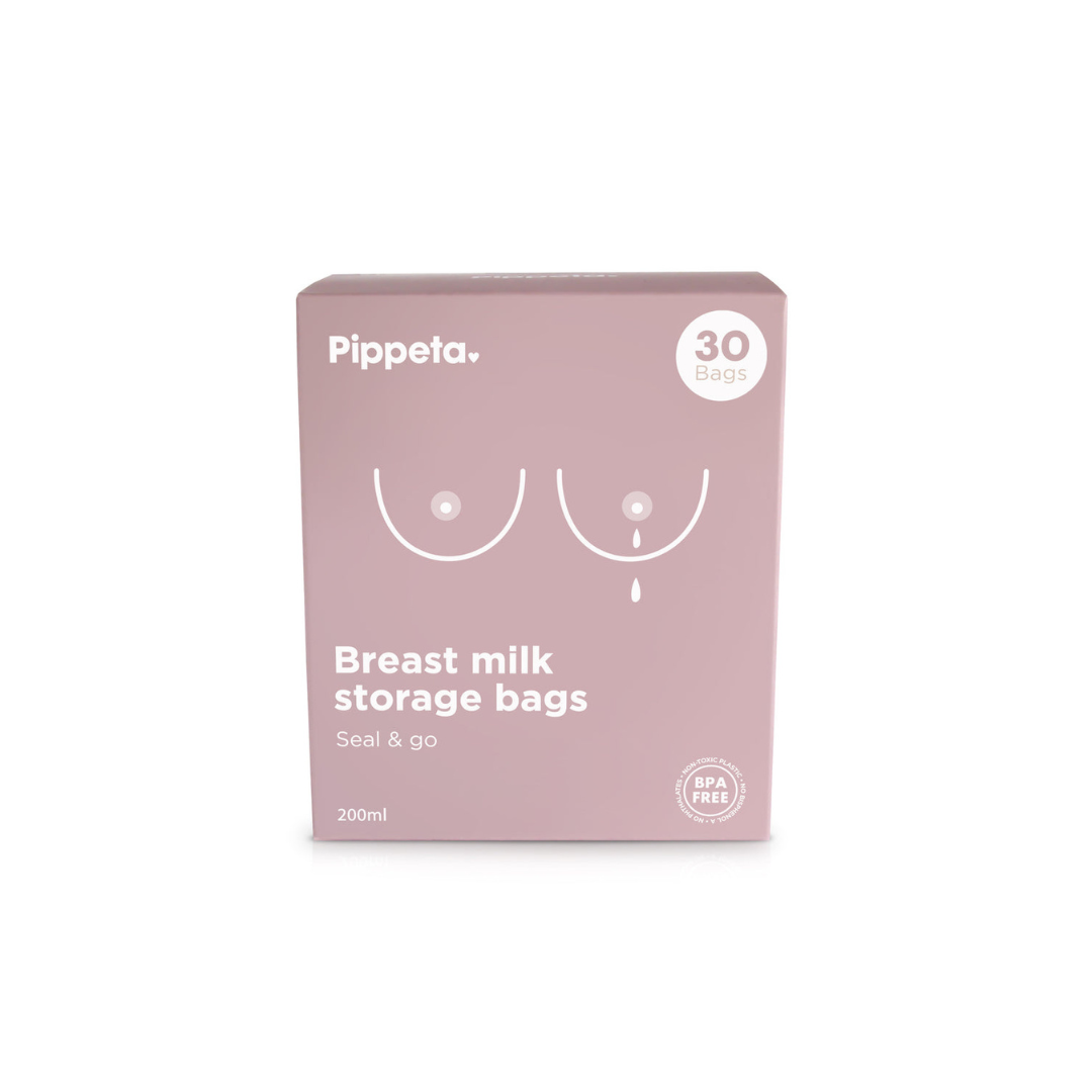 Pippeta Breast Milk Storage Bags 30 Pack