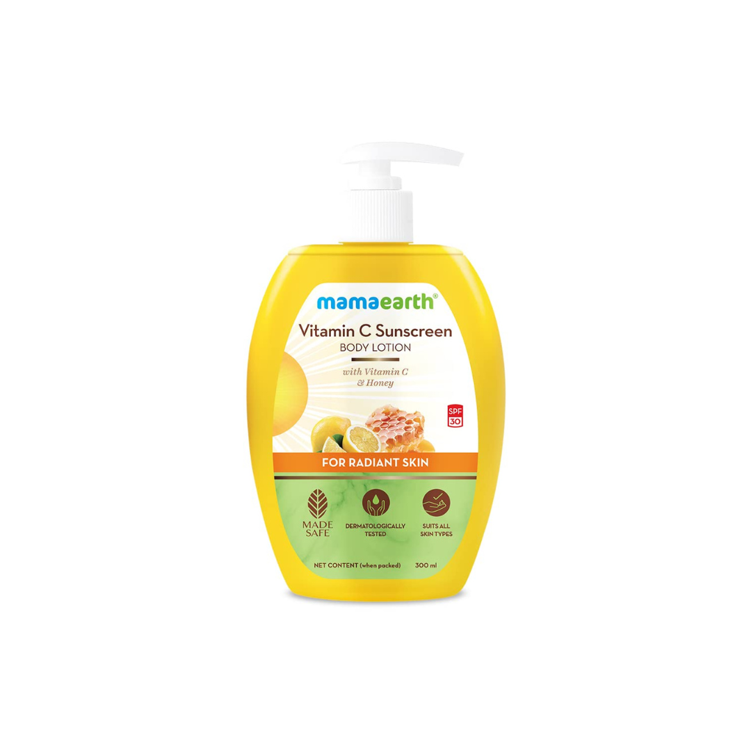 Mama Earth Vitamin C Sunscreen Body Lotion - 300ML