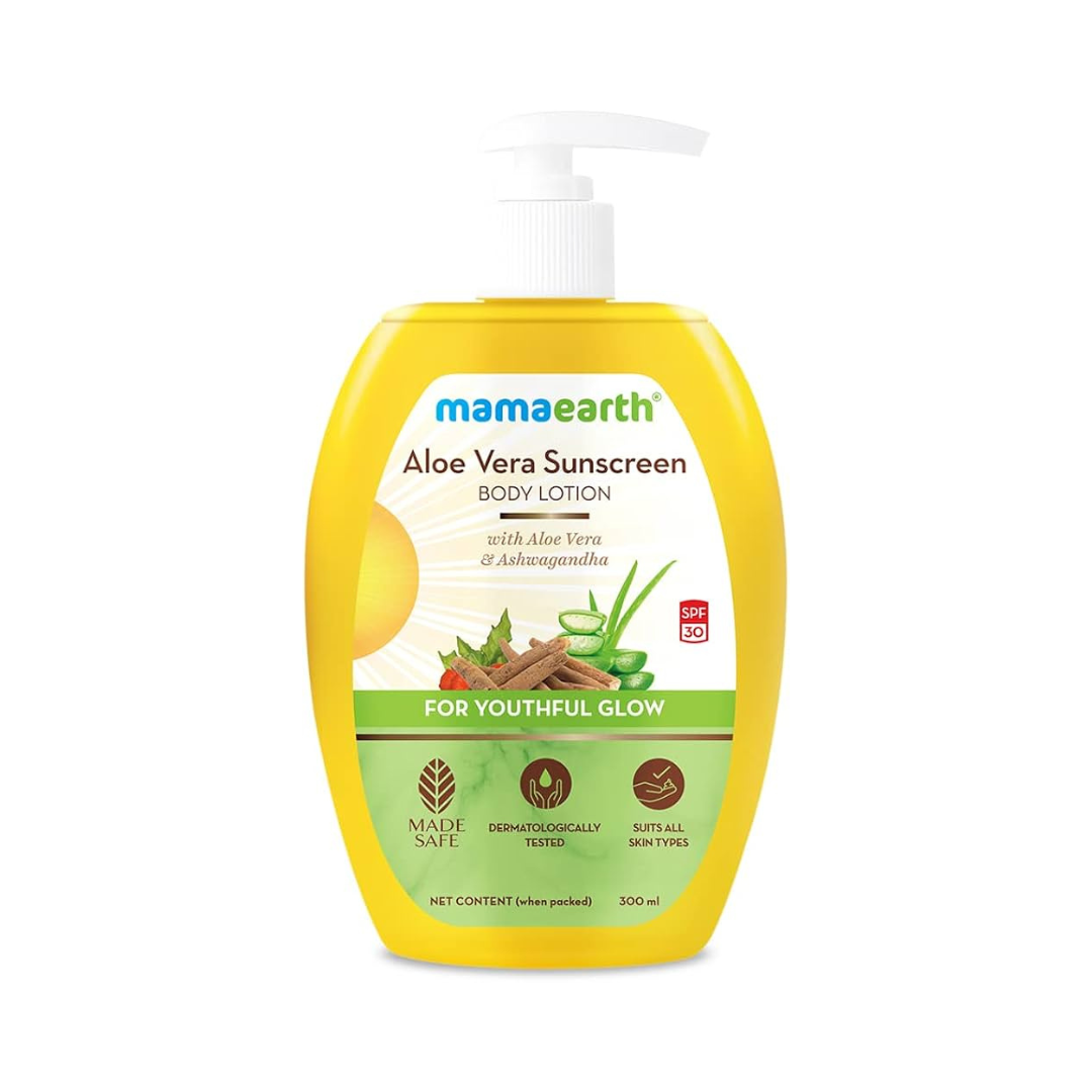 Mama Earth Aloe Vera Sunscreen Body Lotion - 300ML