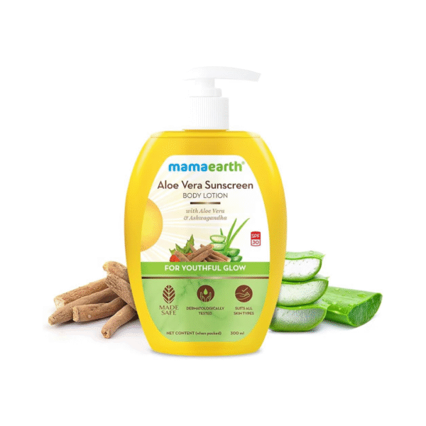 Mama Earth Aloe Vera Sunscreen Body Lotion - 300ML