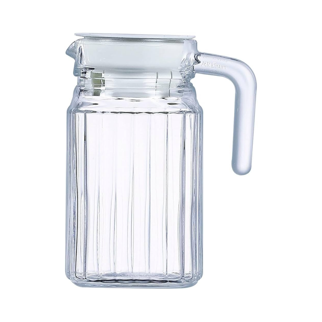 Luminarc Quadro Ref Jug 0L5 White Lid V4067