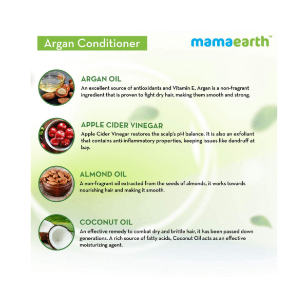 Mama Earth Argan Conditioner - 250ML