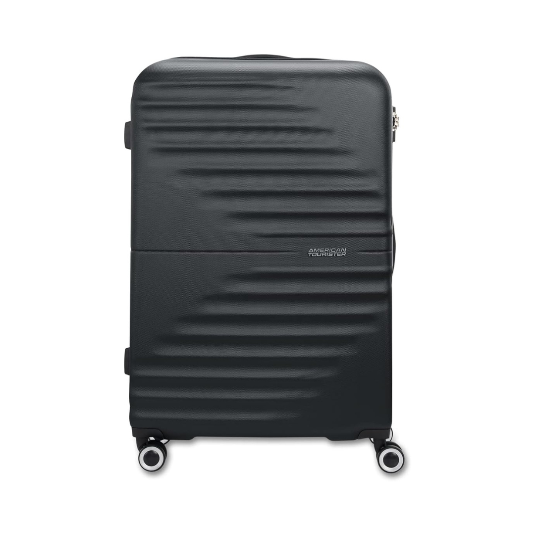AMERICAN TOURISTER TWIST WAVES SET B 77CM UNIVERSE BLACK