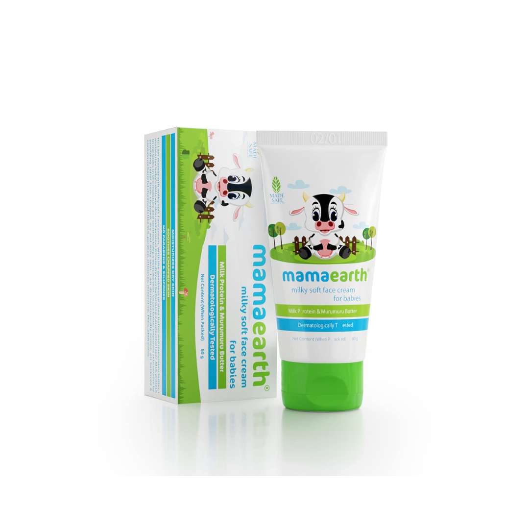 Mama Earth Baby Soft Face Cream - 60ML