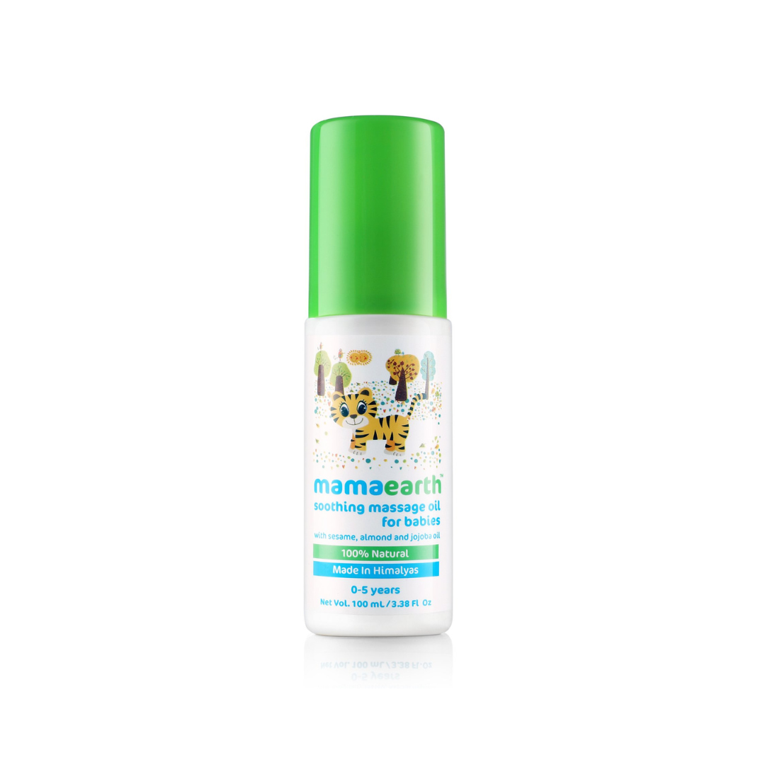 Mama Earth Baby Soothing Massage Oil - 100ML