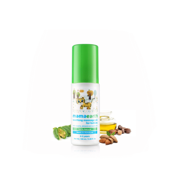 Mama Earth Baby Soothing Massage Oil - 100ML