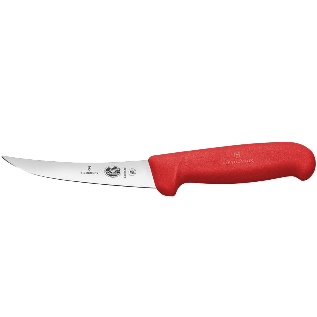Victorinox Fibrox Boning Knife 5" Red