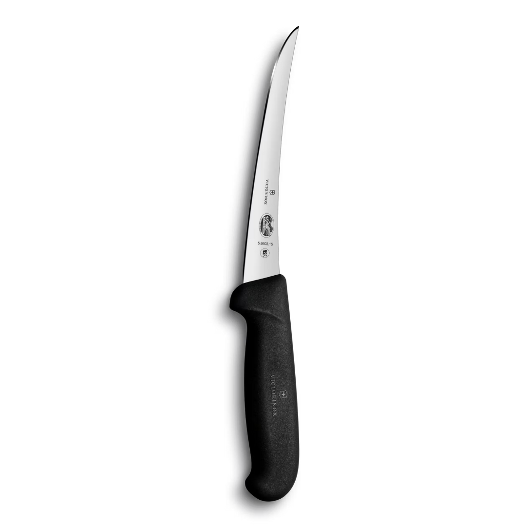 Victorinox Fibrox Boning Knife 6" Curved Wide Blade-5.6303.15 - Image 2