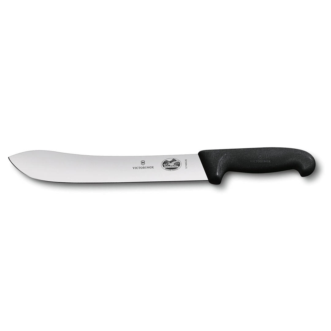 Victorinox Fibrox Butcher'S Knife 14" Wide Tip Black