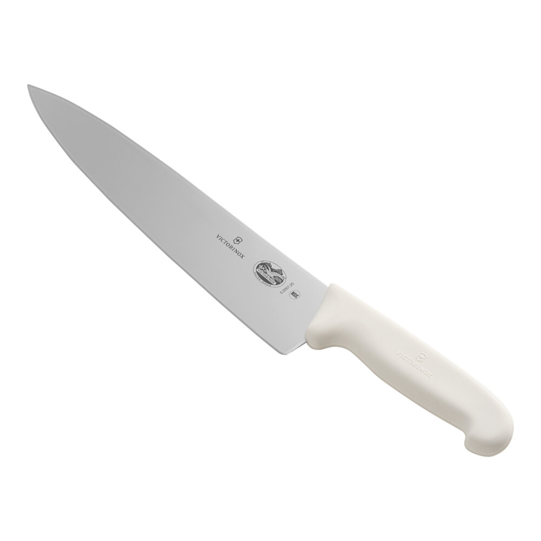 Victorinox Fibrox Cooks Chefs Knife 10" White
